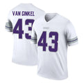 M.Vikings #43 Andrew Van Ginkel Player White Alternate Legend Home Game Odoa Stitched Jerseys