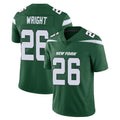 NY.Jets #26 Nahshon Wright Player Green Limited Vapor Home Game Odoa Stitched Jerseys