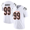 C.Bengals #99 Myles Murphy Player White Vapor Untouchable Limited Home Game Odoa Stitched Jerseys