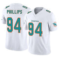 M.Dolphins #94 Jordan Phillips Player White Limited Vapor F.U.S.E. Home Game Odoa Stitched Jerseys