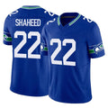 S.Seahawks #22 Rashid Shaheed Player Royal Limited Throwback Vapor F.U.S.E. Home Game Odoa Stitched Jerseys