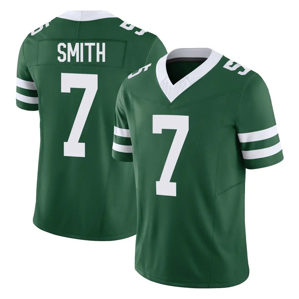 NY.Jets #7 Geno Smith Player Green Legacy Limited Vapor F.U.S.E. Home Game Odoa Stitched Jerseys