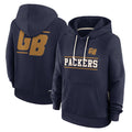 GB.Packers ## Packers Blank Player Navy The 1923 Classic Pullover Hoodies Limited Game Odoa Stitched Jerseys