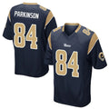 LA.Rams #84 Colby Parkinson Player Navy Home Game Odoa Stitched Jerseys