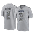 D.Cowboys #2 Cobie Durant Player Gray Atmosphere Fashion Home Game Odoa Stitched Jerseys