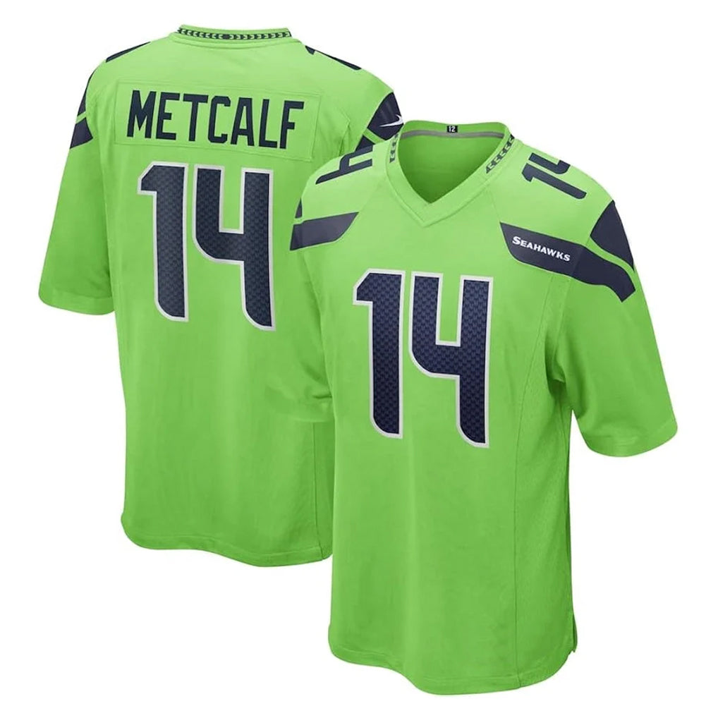 S.Seahawks #14 Sam Darnold Player Green Home Game Odoa Stitched Jerseys