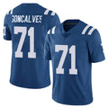 IN.Colts #71 Matt Goncalves Player Royal Limited Vapor Untouchable Home Game Odoa Stitched Jerseys