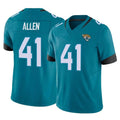 J.Jaguars #41 Josh Hines-Allen Player Teal Vapor F.U.S.E. Limited Home Game Odoa Stitched Jerseys