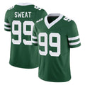 NY.Jets #99 T'Vondre Sweat Player Green Legacy Limited Vapor F.U.S.E. Home Game Odoa Stitched Jerseys
