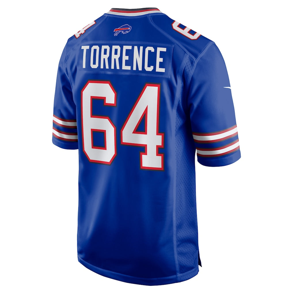 Odoa B.Bills #64 O'Cyrus Torrence Royal Home Game Jersey