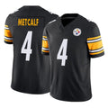 P.Steelers #4 DK Metcalf Player Black Limited Vapor F.U.S.E. Home Game Odoa Stitched Jerseys