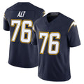LA.Chargers #76 Joe Alt Player Navy Vapor F.U.S.E. Limited Home Game Odoa Stitched Jerseys