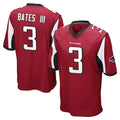 A.Falcons #3 Jessie Bates III Player Red Color Vapor Home Game Odoa Stitched Jerseys