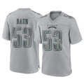 P.Eagles #53 Zack Baun Player Gray Atmosphere Fashion Home Game Odoa Stitched Jerseys