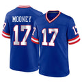 NY.Giants #17 Darnell Mooney Player Royal Classic Home Game Odoa Stitched Jerseys