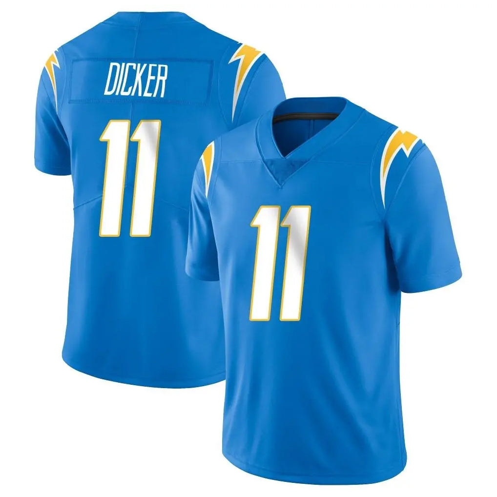 LA.Chargers #11 Cameron Dicker Player Blue Limited Vapor Untouchable Home Game Odoa Stitched Jerseys