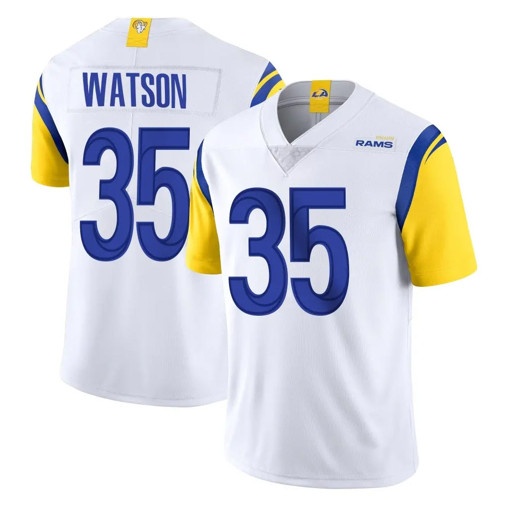 LA.Rams #35 Jaylen Watson Player White Limited Vapor Untouchable Home Game Odoa Stitched Jerseys