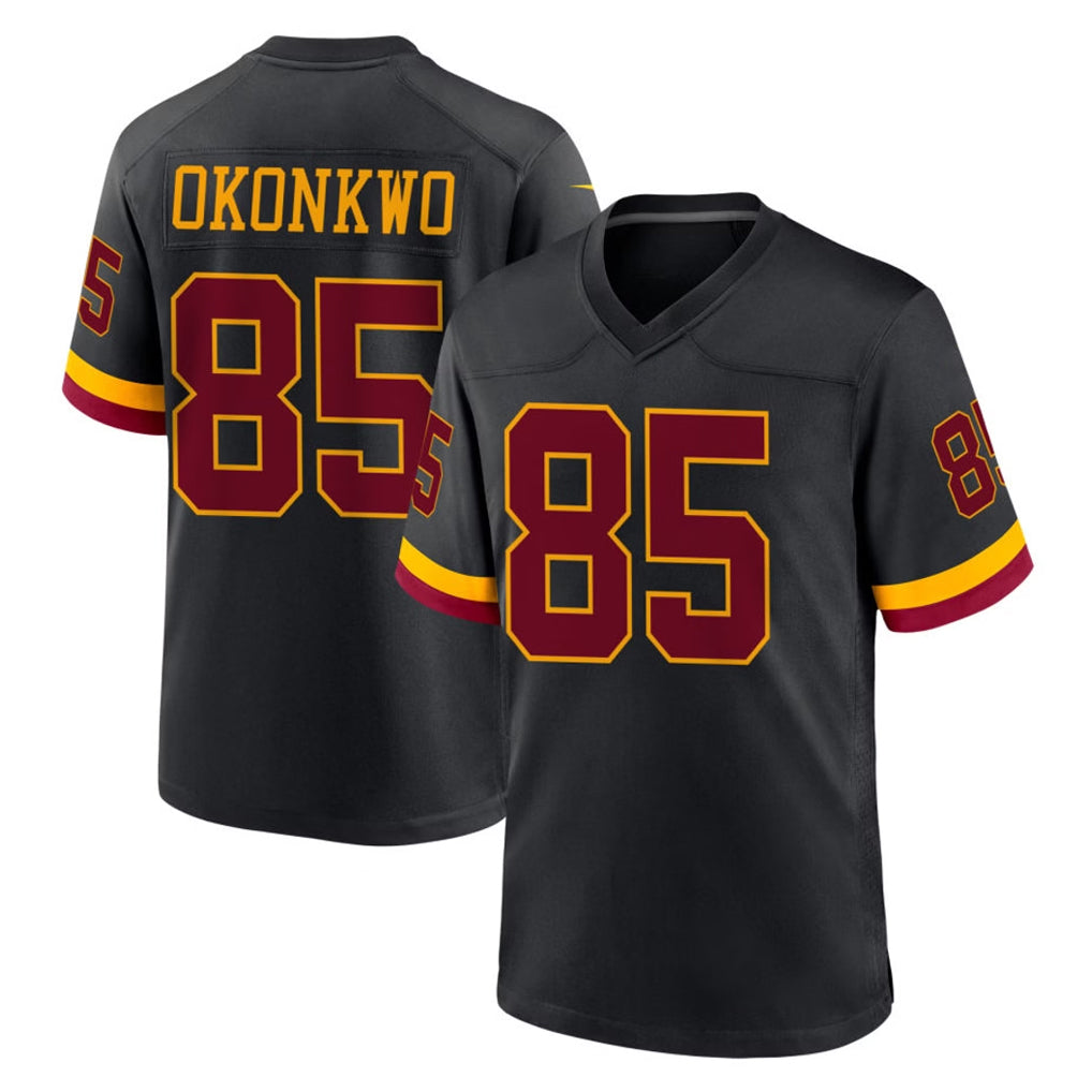 W.Commanders #85 Chig Okonkwo Player Black Limited Home Game Odoa Stitched Jerseys