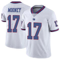 NY.Giants #17 Darnell Mooney Player White Color Rush Home Game Odoa Stitched Jerseys