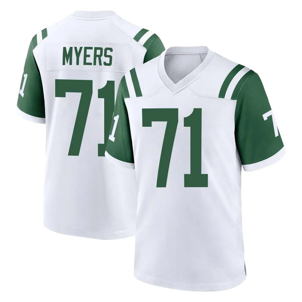 NY.Jets #71 Josh Myers Player White Classic Home Game Odoa Stitched Jerseys