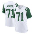 NY.Jets #71 Josh Myers Player White Classic Home Game Odoa Stitched Jerseys