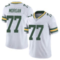 GB.Packers #77 Jordan Morgan Player White Vapor Untouchable Limited Home Game Odoa Stitched Jerseys