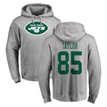 NY.Jets #85 Mason Taylor Player Gray LOGO Pullover Hoodies Limited Game Odoa Stitched Jerseys