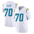 LA.Chargers #70 Rashawn Slater Player White Limited Vapor Untouchable Home Game Odoa Stitched Jerseys