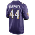 B.Ravens #44 Marlon Humphrey Player Purple Alternate Home Game Odoa Stitched Jerseys
