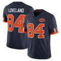 C.Bears #84 Colston Loveland Player Navy Limited 2026 Rivalries Collection Home Game Odoa Stitched Jerseys