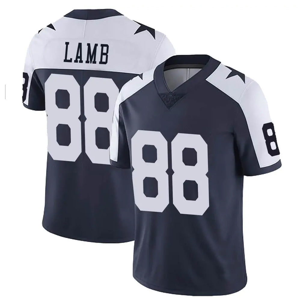 D.Cowboys #88 CeeDee Lamb Player Navy-White Limited Alternate Vapor Untouchable Home Game Odoa Stitched Jerseys