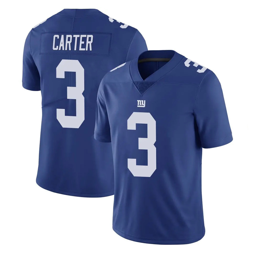 NY.Giants #3 Abdul Carter Player Royal Limited Vapor Untouchable Home Game Odoa Stitched Jerseys