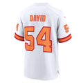 Odoa TB.Buccaneers #54 Lavonte David White 50th Season Game Jersey