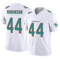 M.Dolphins #44 Chop Robinson Player White Limited Vapor F.U.S.E. Home Game Odoa Stitched Jerseys