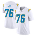 LA.Chargers #76 Joe Alt Player White Limited Vapor Untouchable Home Game Odoa Stitched Jerseys