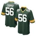GB.Packers #56 Edgerrin Cooper Player Green Home Game Odoa Stitched Jerseys