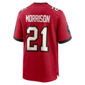 Odoa TB.Buccaneers #21 Benjamin Morrison Red Team Game Jersey