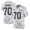 NY.Jets #70 Armand Membou Player Arctic Camo Salute to Service Limited Game Odoa Stitched Jerseys