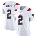 NE.Patriots #2 Harold Landry III Player White Vapor Untouchable Home Game Odoa Stitched Jerseys