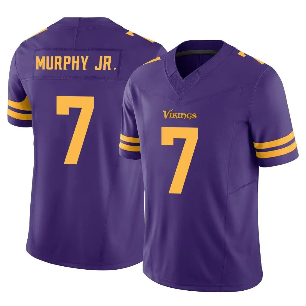 M.Vikings #7 Byron Murphy Jr. Player Purple Limited Alternate Vapor F.U.S.E. Home Game Odoa Stitched Jerseys