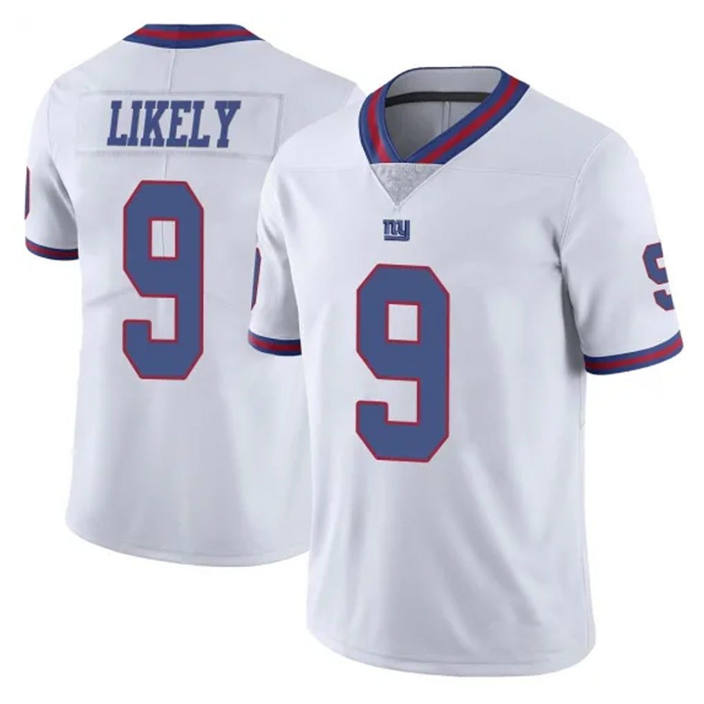 NY.Giants #9 Lsaiah Likely Player White Color Rush Home Game Odoa Stitched Jerseys