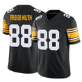 P.Steelers #88 Pat Freiermuth Player Black Limited Alternate Vapor F.U.S.E. Home Game Odoa Stitched Jerseys