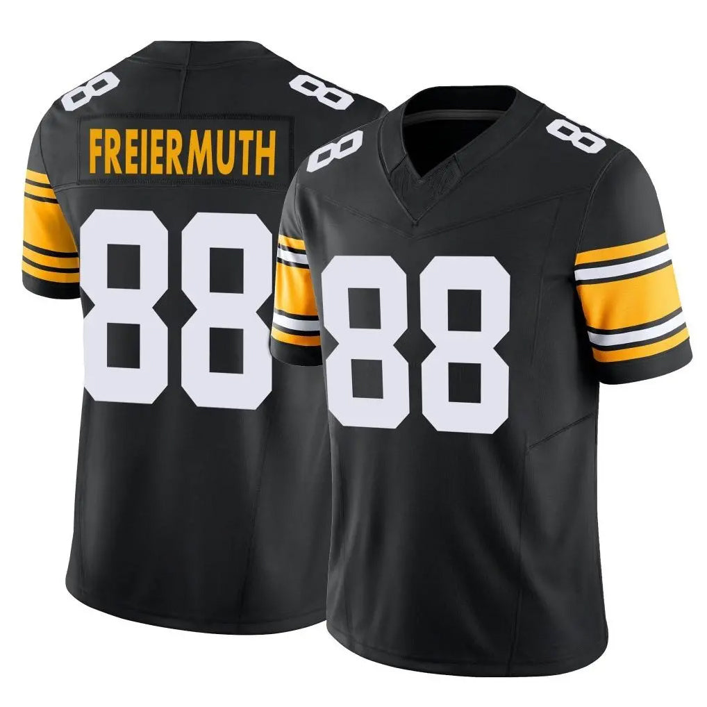 P.Steelers #88 Pat Freiermuth Player Black Limited Alternate Vapor F.U.S.E. Home Game Odoa Stitched Jerseys