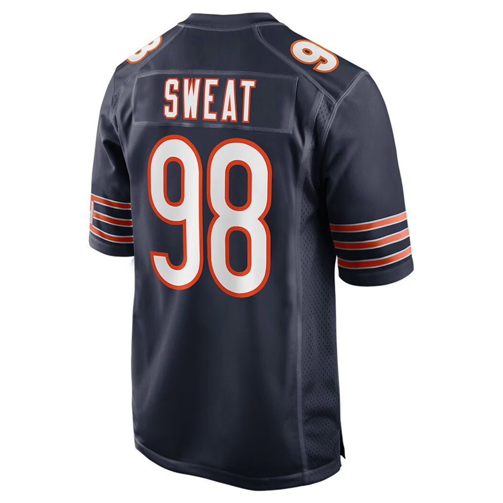 C.Bears #98 Montez Sweat Player Navy Home Game Odoa Stitched Jerseys