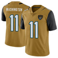 J.Jaguars #11 Parker Washington Player Gold Vapor Limited Home Game Odoa Stitched Jerseys
