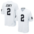 LV.Raiders #2 Ashton Jeanty Player White Home Game Odoa Stitched Jerseys