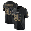 NO.Saints #96 Carl Granderson Player Black Impact Limited Home Game Odoa Stitched Jerseys