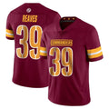 W.Commanders #39 Jeremy Reaves Player Burgundy Limited Vapor Home Game Odoa Stitched Jerseys