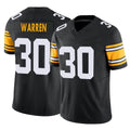 P.Steelers #30 Jaylen Warren Player Black Limited Alternate Vapor F.U.S.E. Home Game Odoa Stitched Jerseys