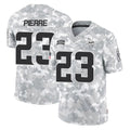 M.Vikings #23 James Pierre Player Arctic Camo Salute To Service Limited Game Odoa Stitched Jerseys